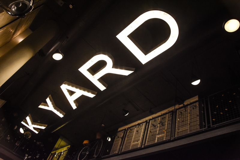 Kitchen Yard on Saturday Night
